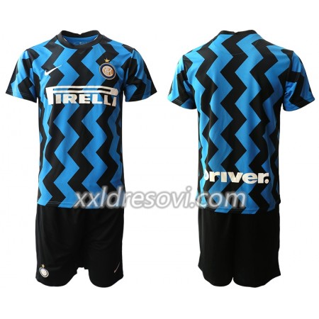 Inter Milan Domaći Dječji Komplet Dresovi za Nogomet 2020-2021 (+ kratke hlače)